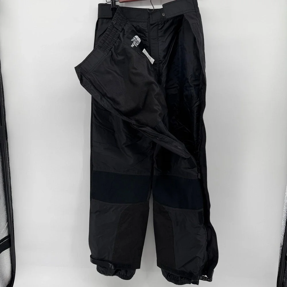 Vintage The North Face Steep Tech Ski Pants Mens M Black Reinforced Side Zip Ski